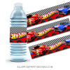 HOT WHEELS WATER BOTTLE LABELS WOO