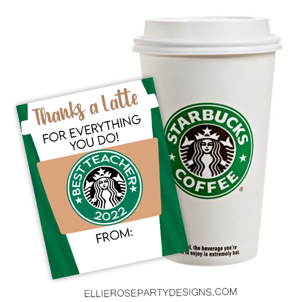 The Best Custom Starbucks Cups for Teachers - We Are Teachers