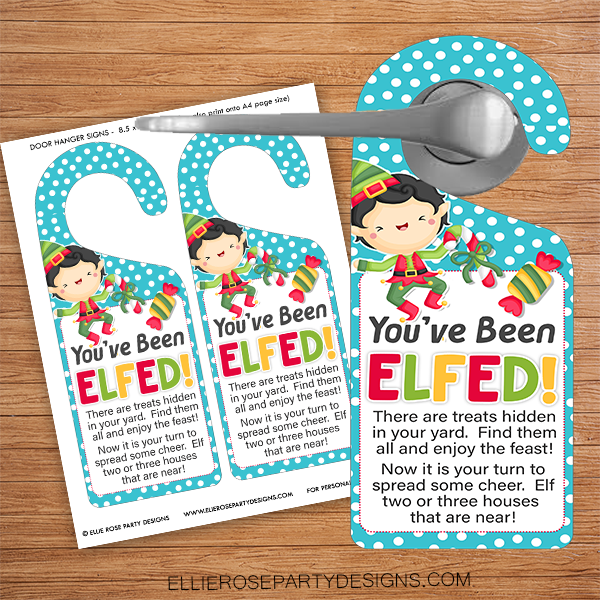 Elf Gaming VIDEO GAMES Play Printable Instant Download 